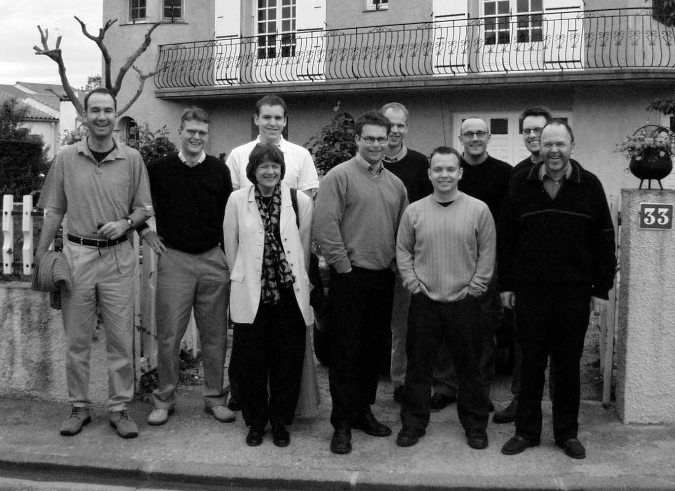 The Polaris team in 2002. Viggo Nedergaard Jensen furthest to right.